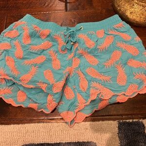 Lilly Pulitzer Pineapple Shorts